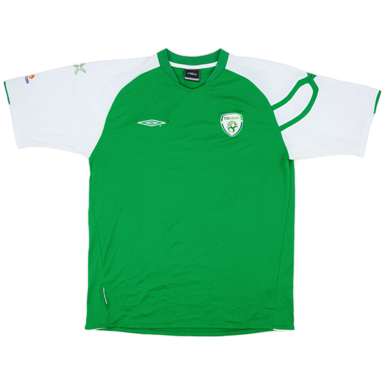2003-04 Ireland Umbro Training Shirt - 8/10 - (L)