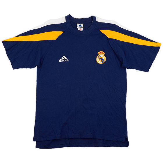 1998-99 Real Madrid adidas Training Tee - 9/10 - (M/L)