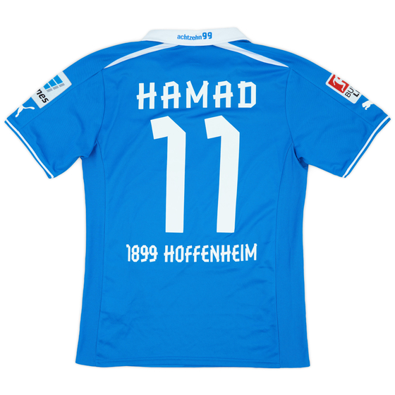 2013-14 TSG Hoffenheim Home Shirt Hamad #11 - 8/10 - (M)