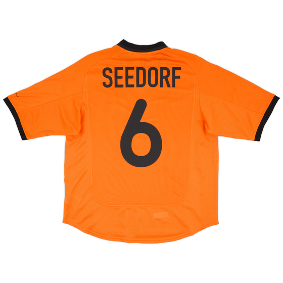 2000-02 Netherlands Home Shirt Seedorf #6 - 9/10 - (L)