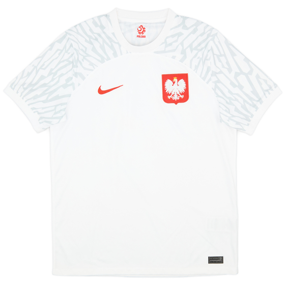2022-23 Poland Home Shirt - 9/10 - (XL)