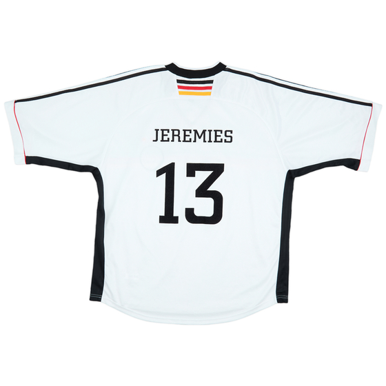 1998-00 Germany Home Shirt Jeremies #13 - 8/10 - (XXL)