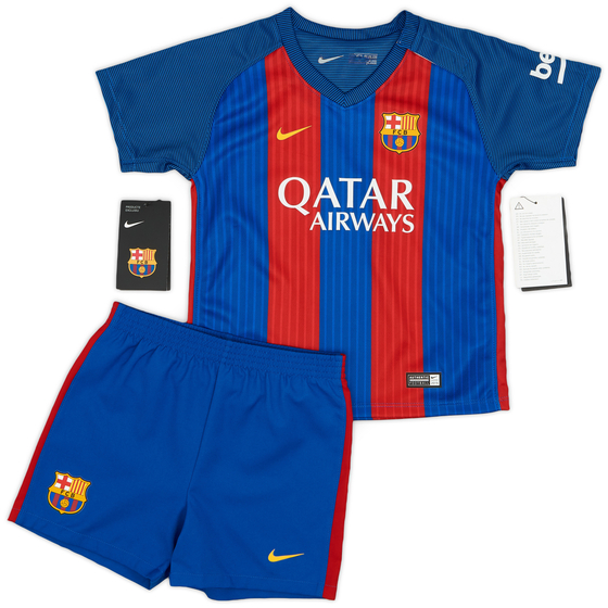 2016-17 Barcelona Home Shirt & Shorts Kit (24-36 Months)