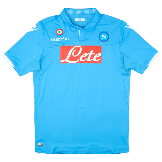2014-15 Napoli Home Shirt - 8/10 - (4XL)