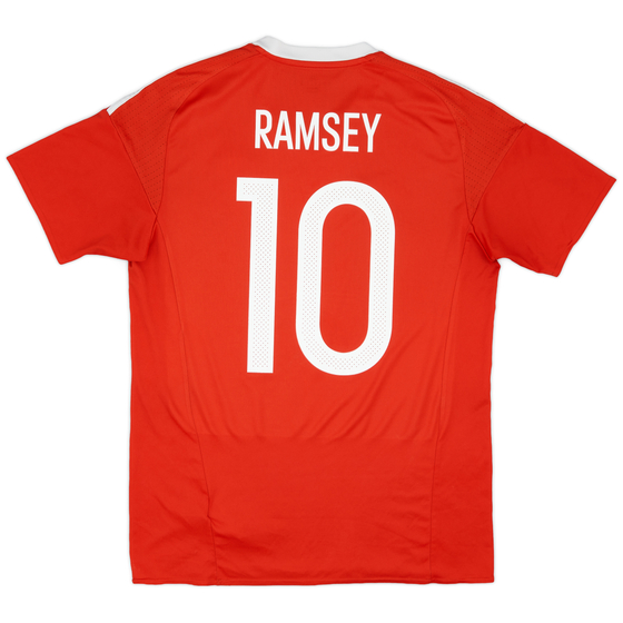 2016-17 Wales Home Shirt Ramsey #10 - 7/10 - (M)