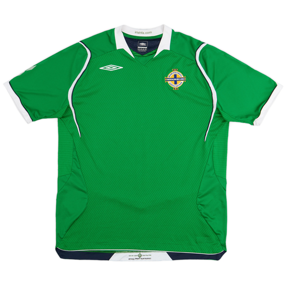 2008-10 Northern Ireland Home Shirt - 8/10 - (XL)