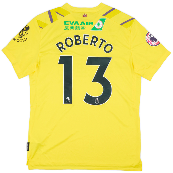 2019-20 West Ham Match Issue GK Shirt Roberto #13