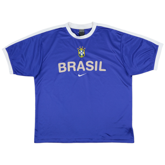 2002-03 Brazil Nike Training Shirt - 8/10 - (L)