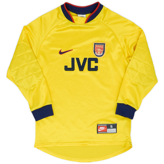 1997-98 Arsenal GK Shirt - 9/10 - (S.Boys)