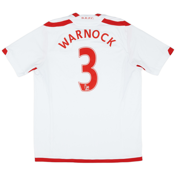 2009-10 Blackburn Away Shirt Warnock #3 - 8/10 - (L)