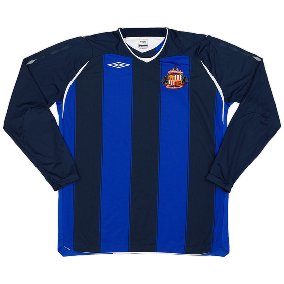 2008-09 Sunderland Away L/S Shirt - 9/10 - (XL)