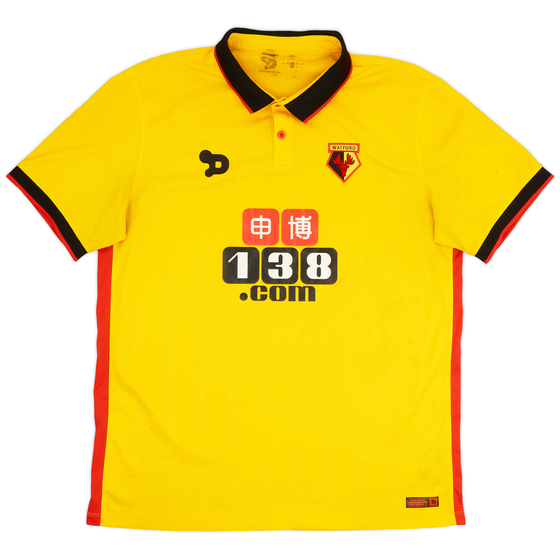 2016-17 Watford Home Shirt - 6/10 - (L)