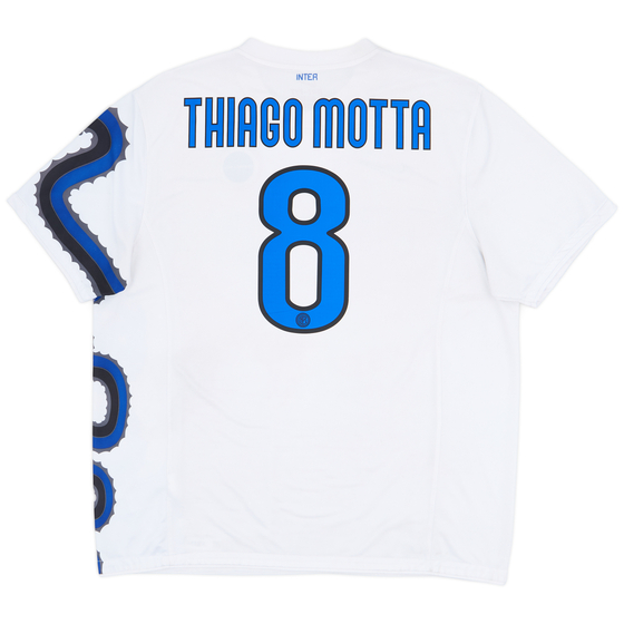 2010-11 Inter Milan Away Shirt Thiago Motta #8 - 7/10 - (XXL)