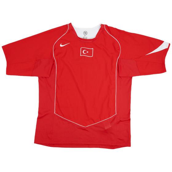 2004-06 Turkey Home Shirt - 9/10 - (XL)