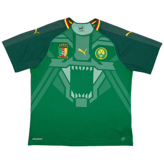 2018-19 Cameroon Home Shirt - 8/10 - (XXL)