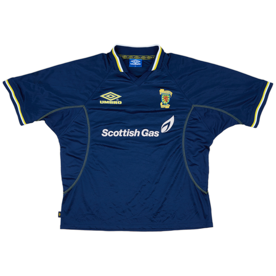 1998-00 Scotland Umbro Training Shirt - 8/10 - (XL)