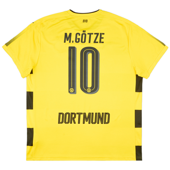 2017-18 Borussia Dortmund Home Shirt M.Gotze #10 - 8/10 - (XXL)
