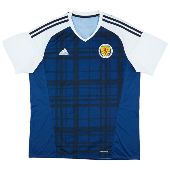 2015-17 Scotland Home Shirt - 7/10 - (XL)