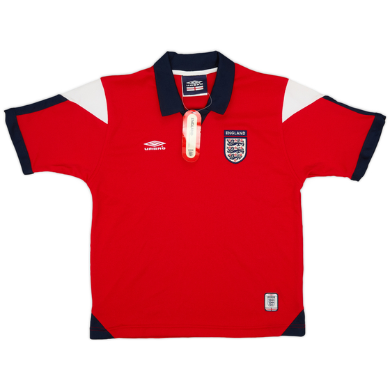 2000-02 England Umbro Training Shirt (L.Boys)