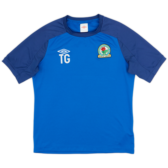 2012-13 Blackburn Staff Issue Umbro Training Shirt 'TG' - 8/10 - (L)