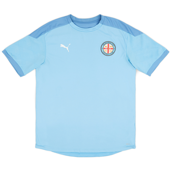 2021-22 Melbourne City Puma Training Shirt - 9/10 - (L)