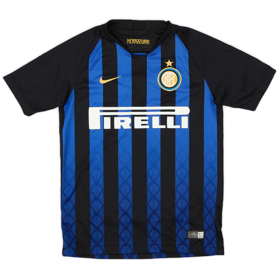 2018-19 Inter Milan Home Shirt - 6/10 - (M.Boys)
