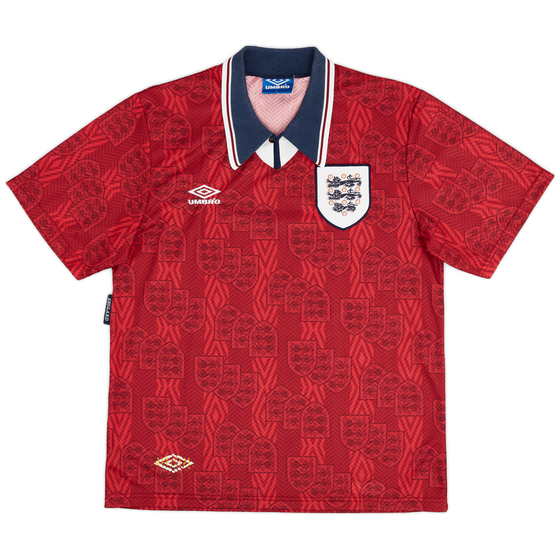 1994-95 England Away Shirt - 8/10 - (L)