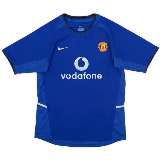 2002-03 Manchester United Third Shirt - 8/10 - (L.Boys)