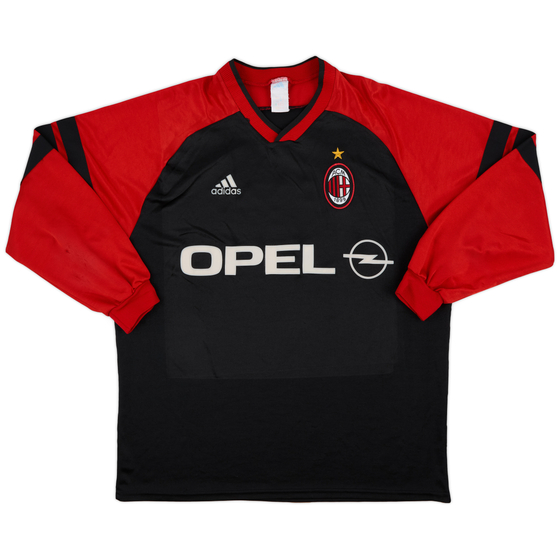 1998-99 AC Milan adidas L/S Training Shirt - 6/10 - (XL)