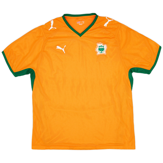 2008-10 Ivory Coast Home Player Issue Shirt - 9/10 - (XL)