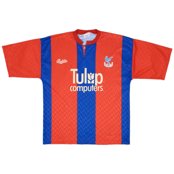 1991-92 Crystal Palace Home Shirt - 6/10 - (L)