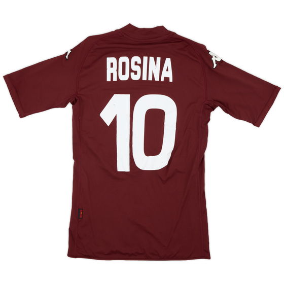 2008-09 Torino Home Shirt Rosina #10 - 7/10 - (S)
