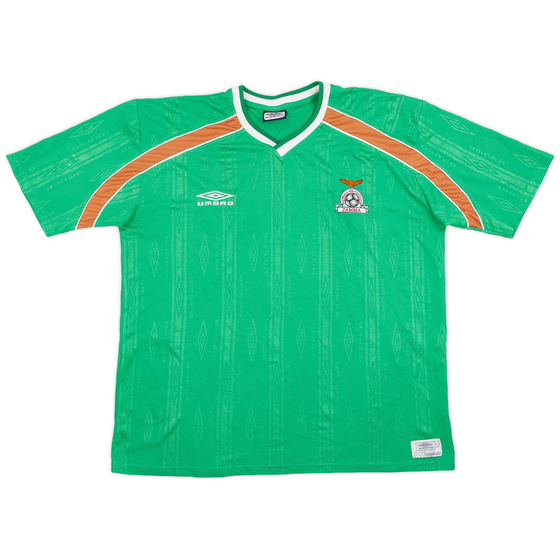 2003 Zambia Home Shirt - 8/10 - (XL)