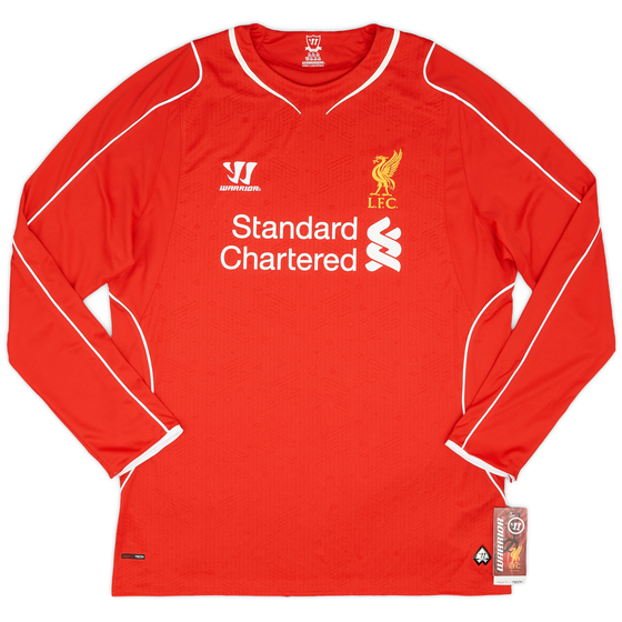 2014-15 Liverpool Home L/S Shirt (XL)