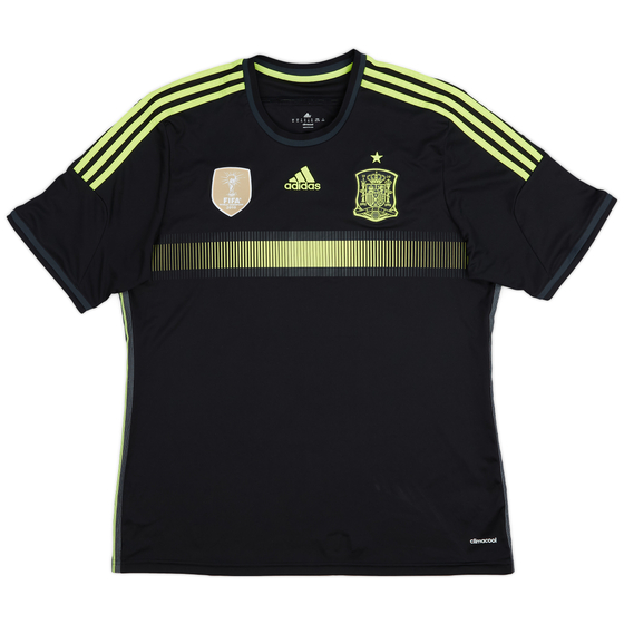 2013-15 Spain Away Shirt - 9/10 - (XL)