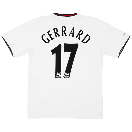 2003-04 Liverpool Away Shirt Gerrard #17 - 8/10 - (L)