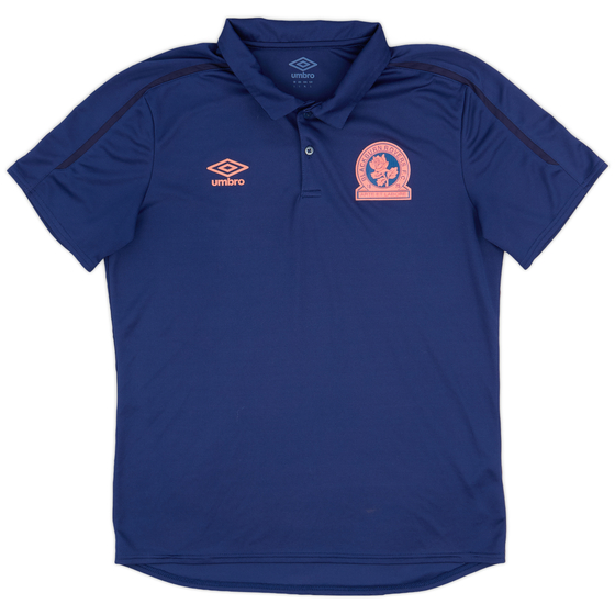 2019-20 Blackburn Umbro Polo Shirt - 8/10 - (L)