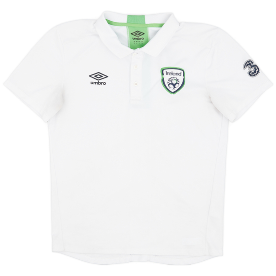 2016-18 Ireland Umbro Polo Shirt - 8/10 - (M)