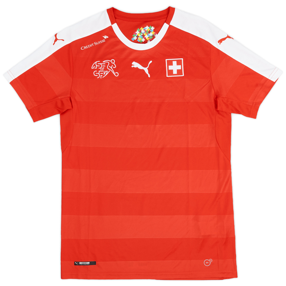 2016-17 Switzerland Home Shirt - 10/10 - (S)