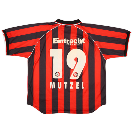 2001-03 Eintracht Frankfurt Home Shirt Mutzel #19 - 6/10 - (L)