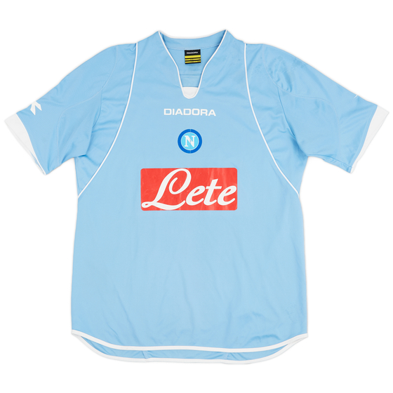 2007-08 Napoli Home Shirt - 5/10 - (XL)