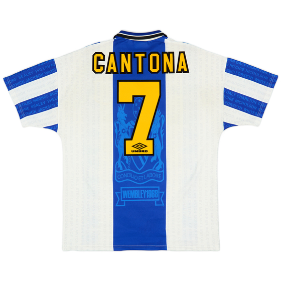 1994-96 Manchester United Third Shirt Cantona #7 - 7/10 - (L)