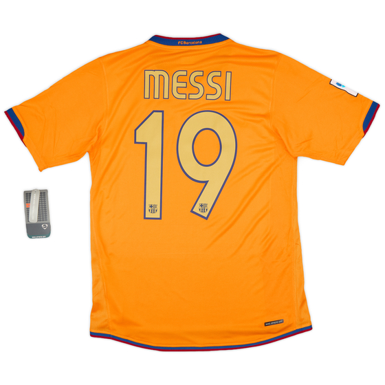 2006-08 Barcelona Away Shirt Messi #19 (S)