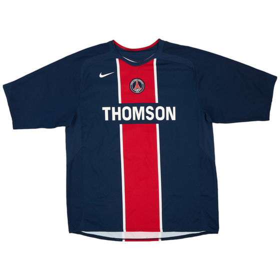 2005-06 Paris Saint-Germain Home Shirt - 8/10 - (XL)