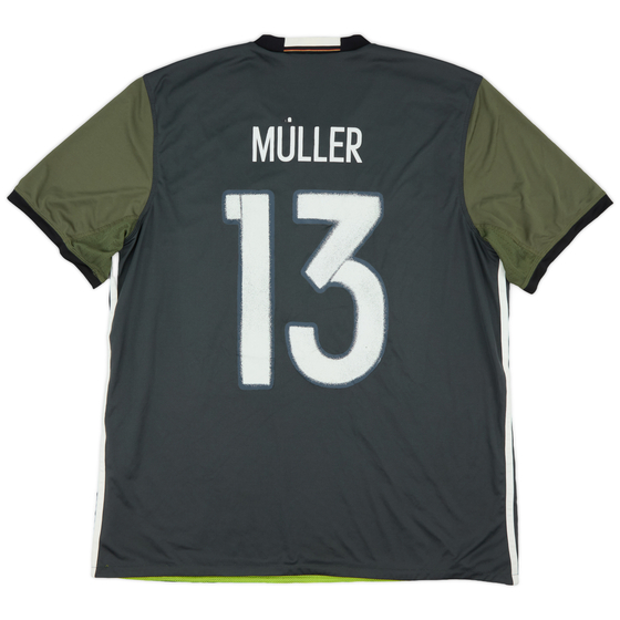 2015-17 Germany Away Shirt Muller #13 - 5/10 - (XL)