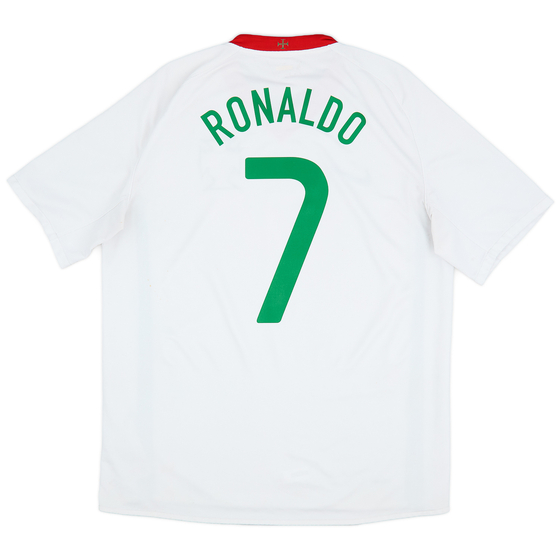 2008-10 Portugal Away Shirt Ronaldo #7 - 5/10 - (L)