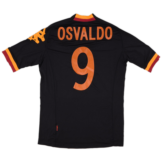 2012-13 Roma Third Shirt Osvaldo #9 - 8/10 - (XL)