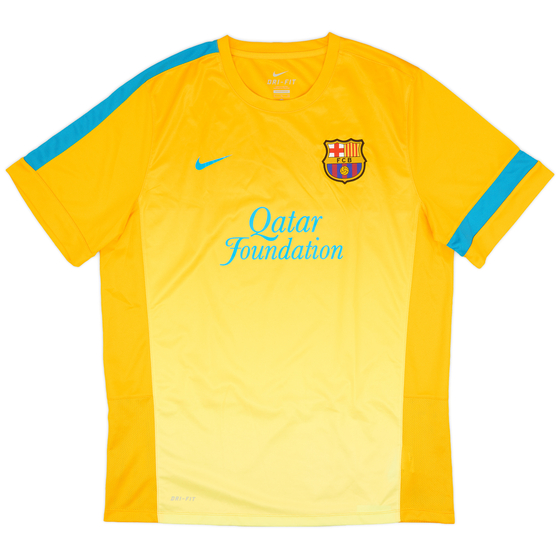 2013-14 Barcelona Nike Training Shirt - 9/10 - (XL)