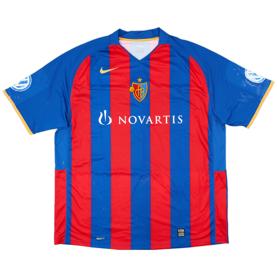 2008-09 FC Basel Home Shirt - 5/10 - (XXL)