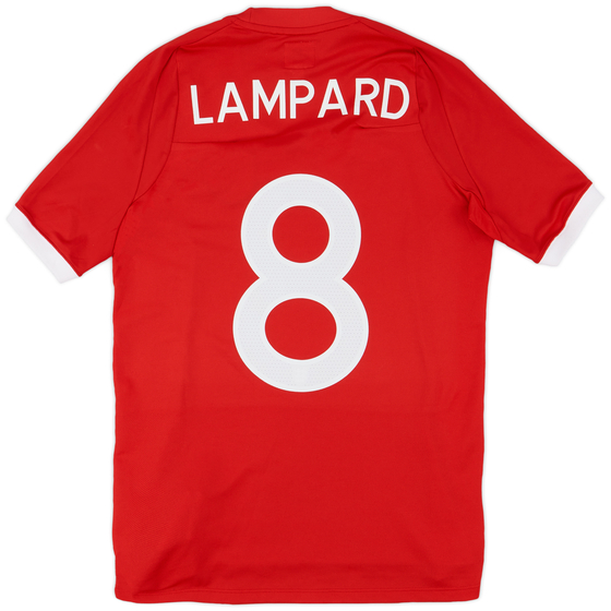 2010-11 England Away Shirt Lampard #8 - 9/10 - (Women's S)